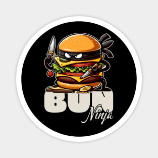 Ninja Burger Magnet